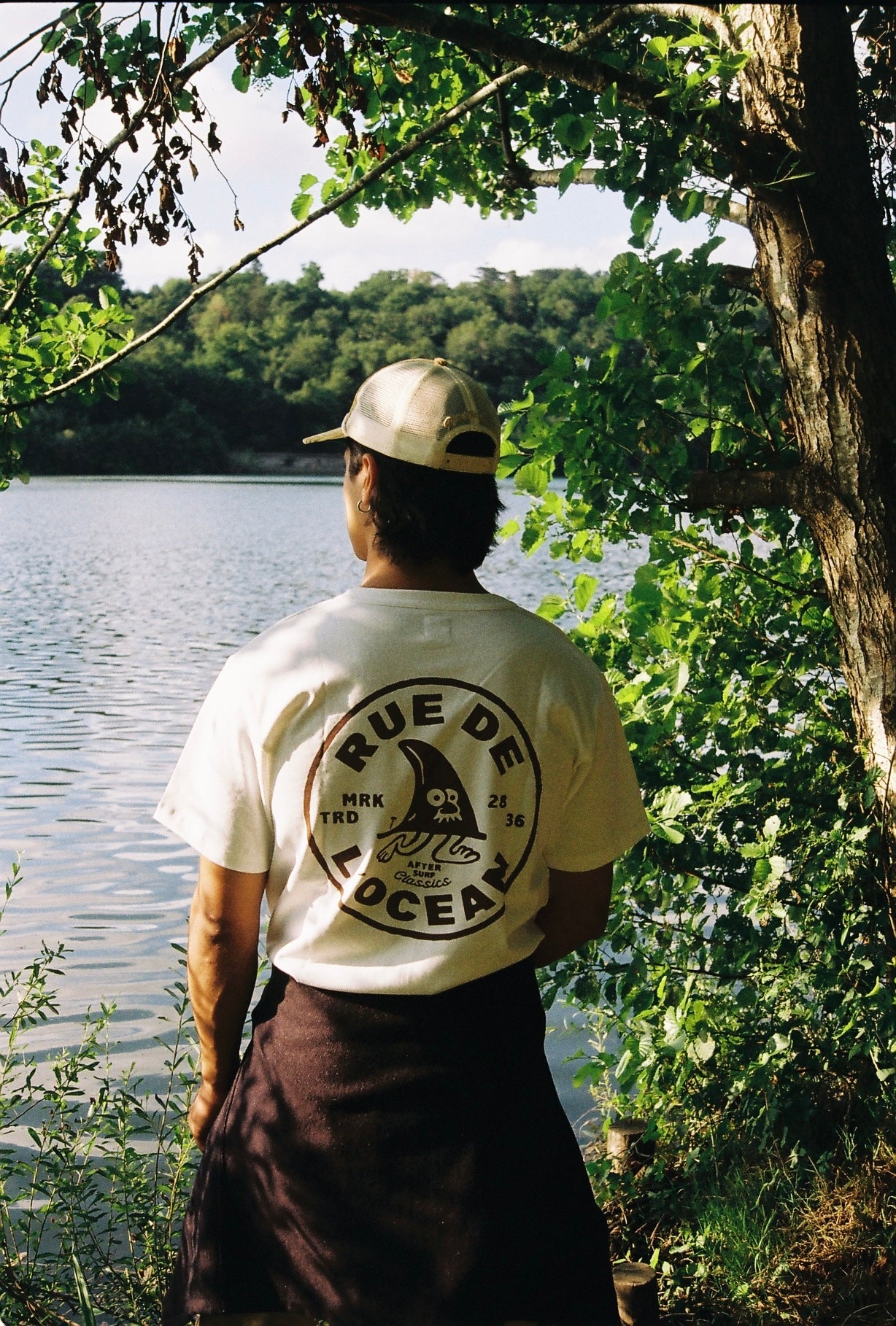 Super Heavy Fin Tee - White