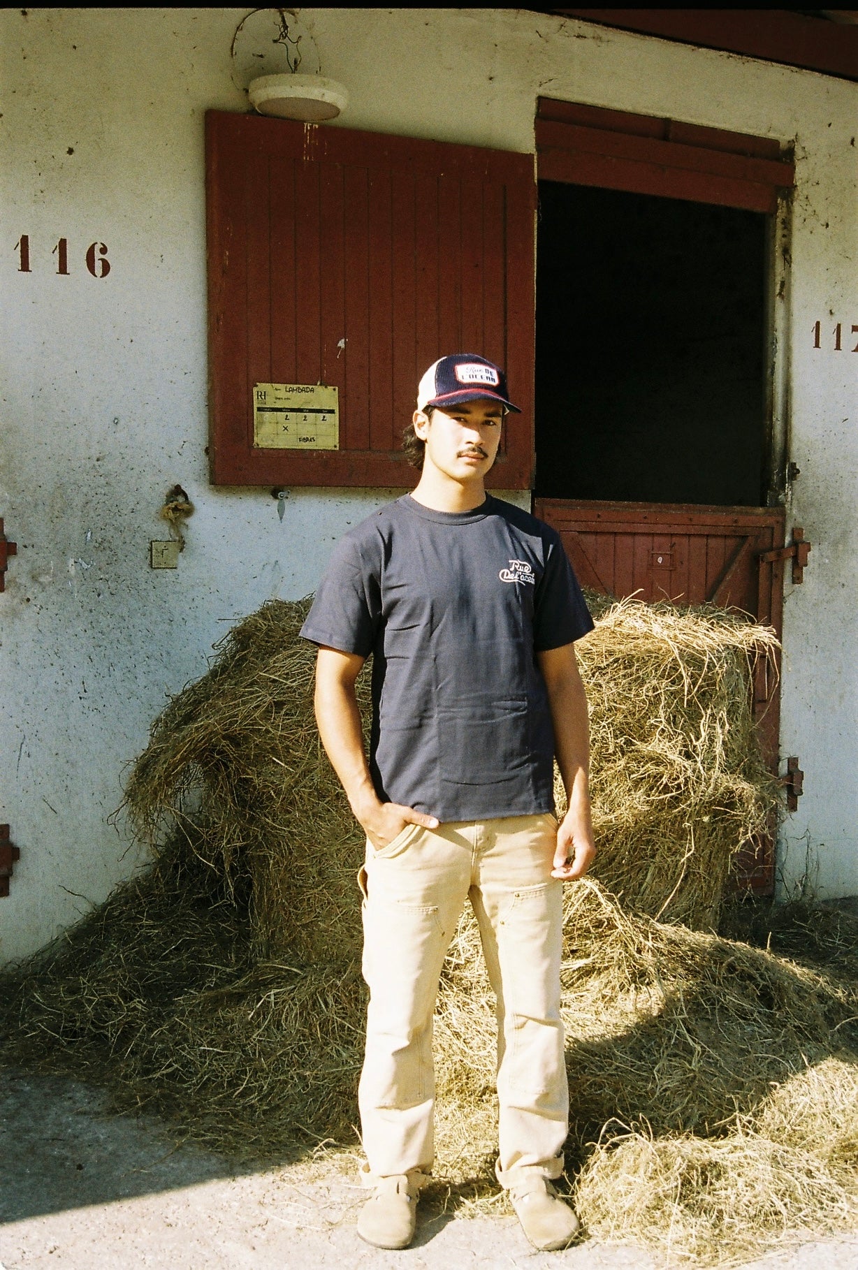 Rodeo Heavy Tee - Navy