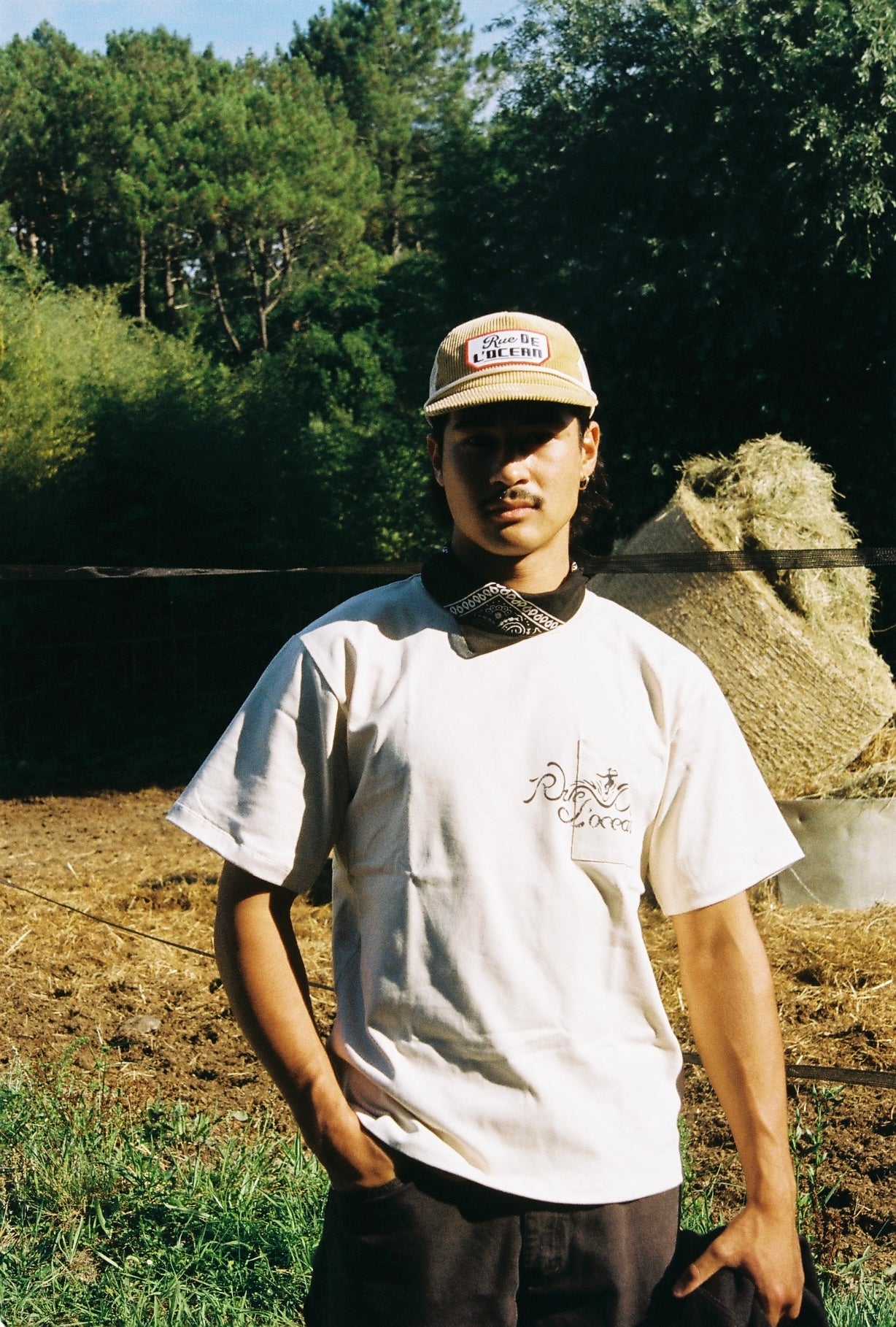 Rodeo Pocket Tee Super Heavy - Cream