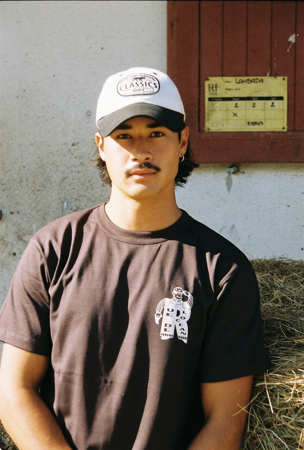 R Man Super Heavy Tee - Vintage Black