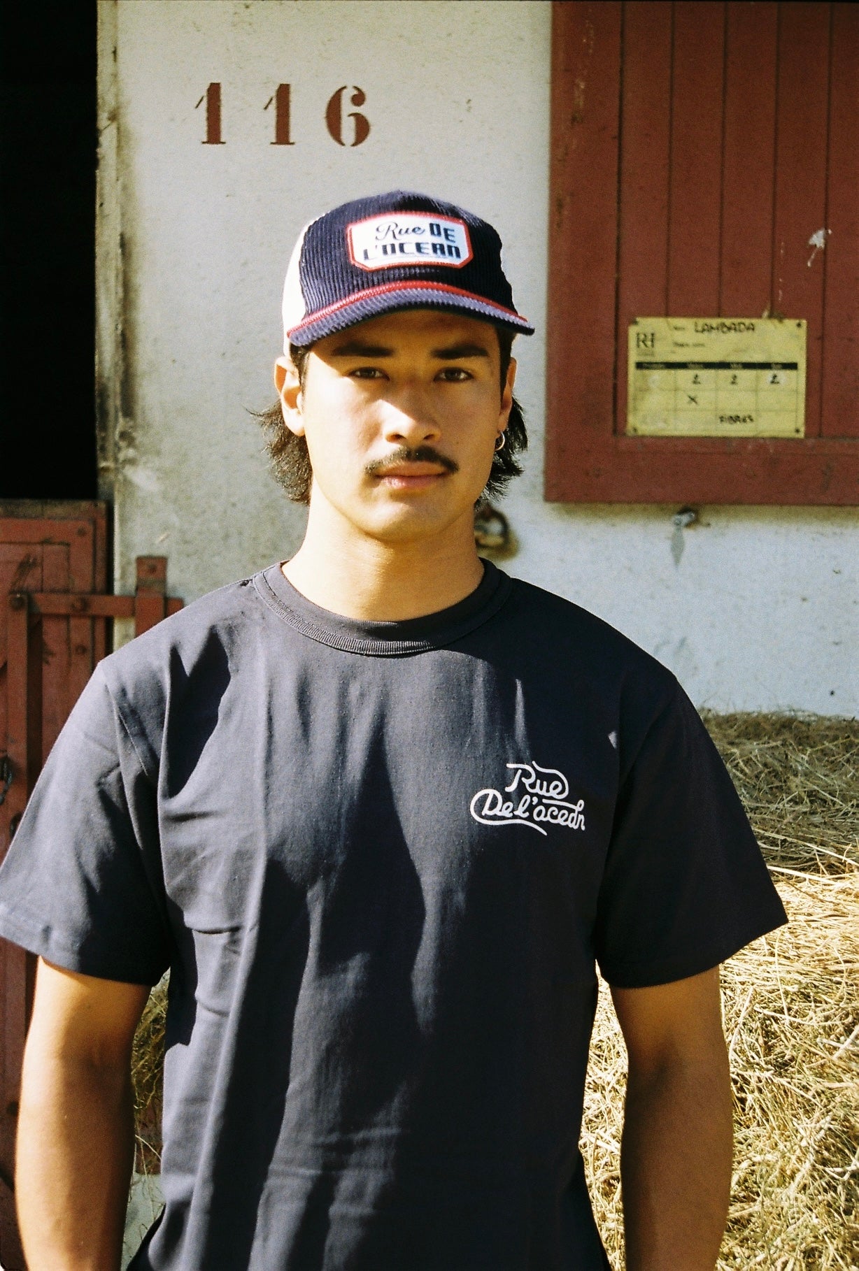 Rodeo Heavy Tee - Navy