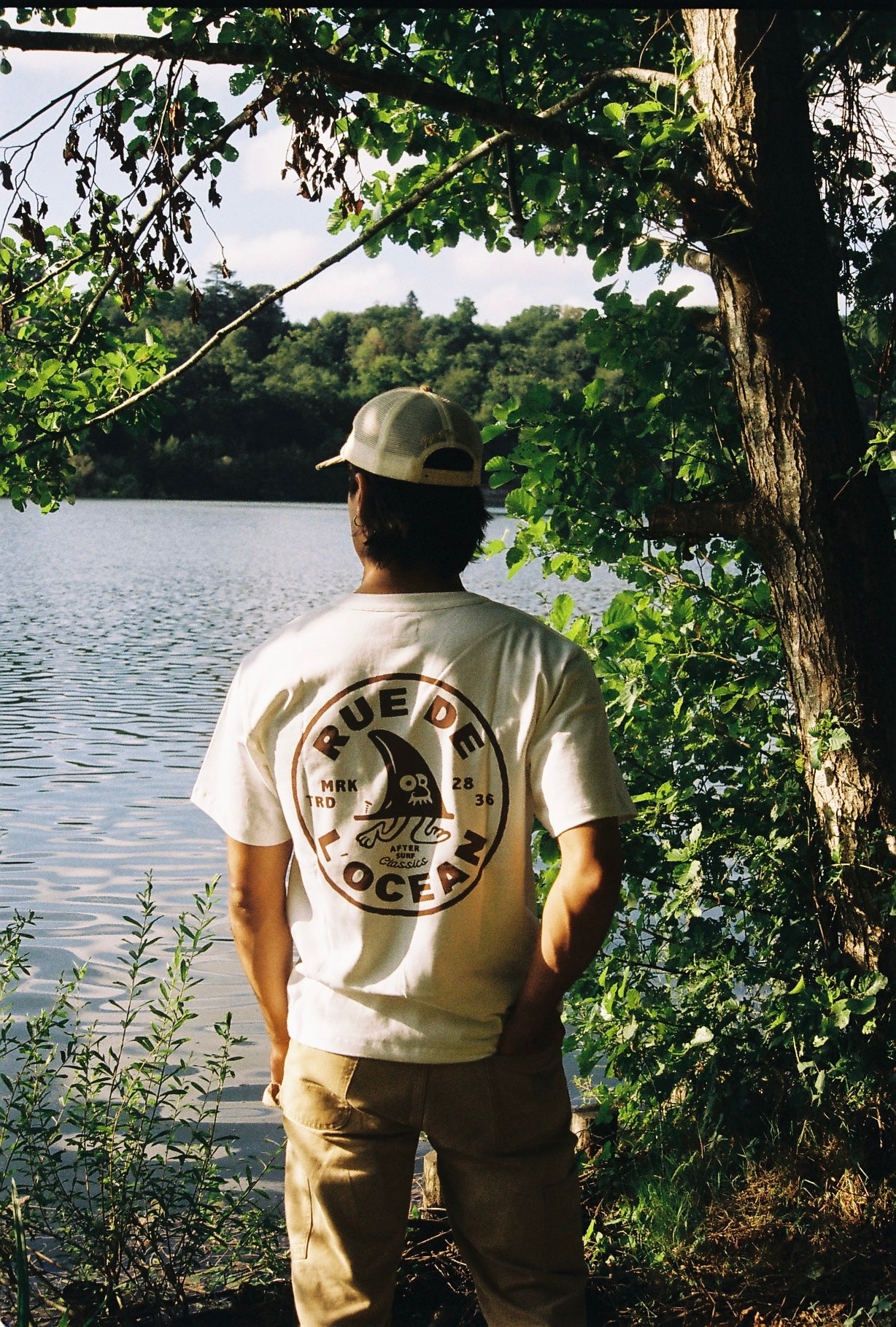Super Heavy Fin Tee - White
