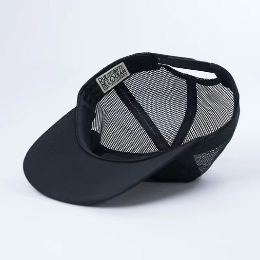 Nylon Trucker Cap - After Surf Club - Black