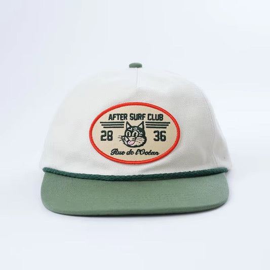 Cap - After Surf Club -Off White & Green