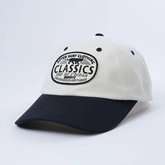 Baseball Cap - Classics - Off White & Black