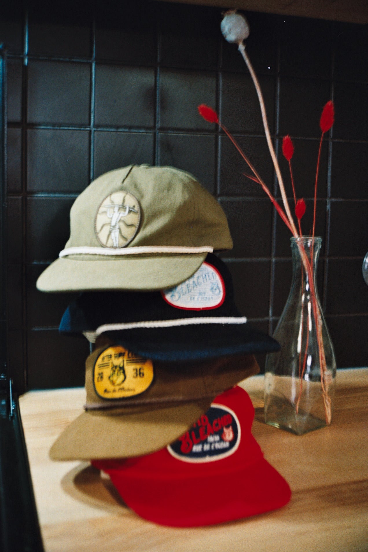 Cap - Sand Bleached - Navy Cord