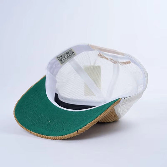Corduroy Trucker Cap - Rue de l'océan - Beige