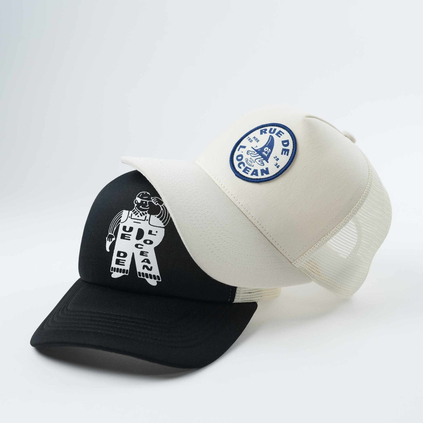 Cap - Mister Fin - Cream Trucker