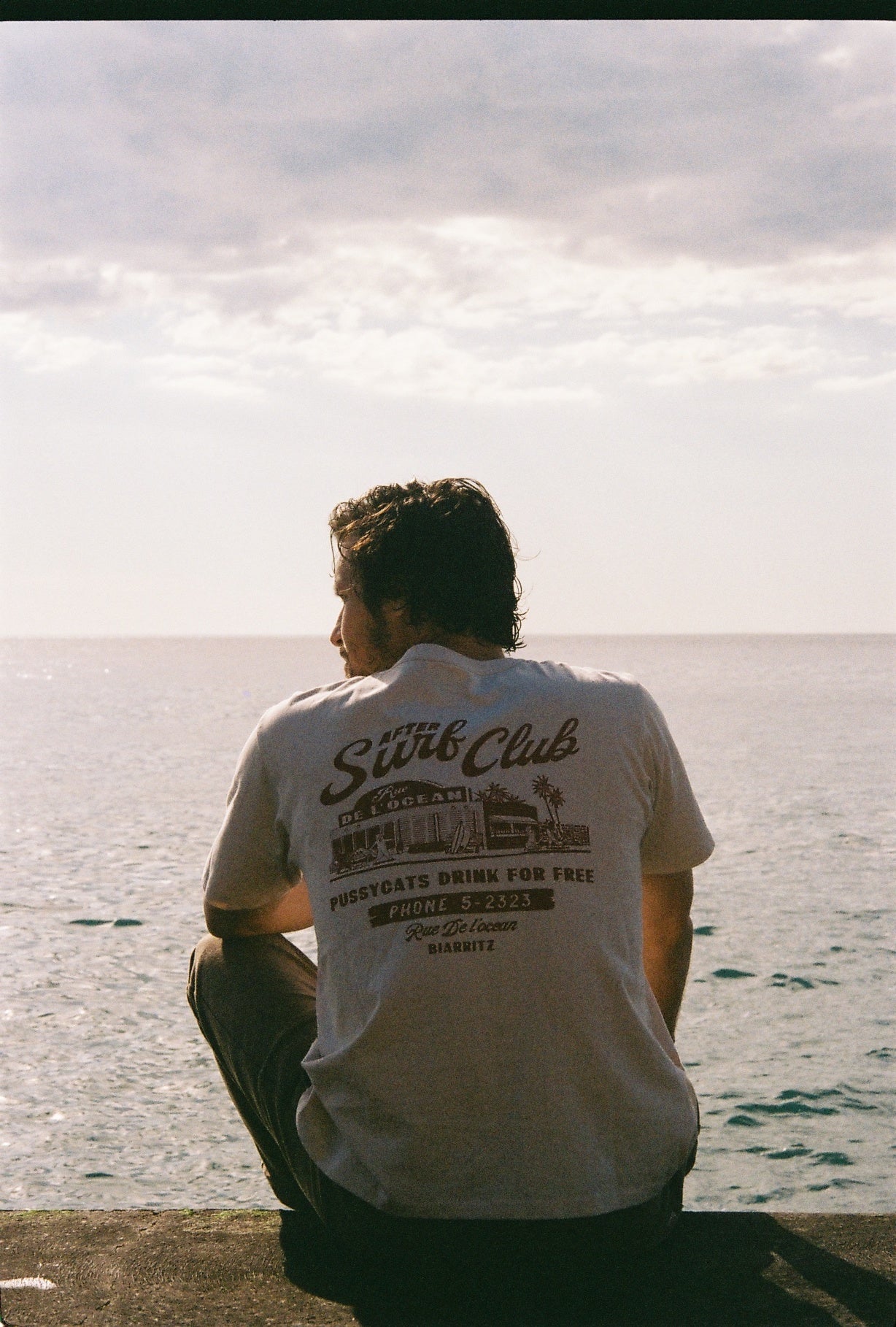 Heavy Tee - Pussycat Club - Cream