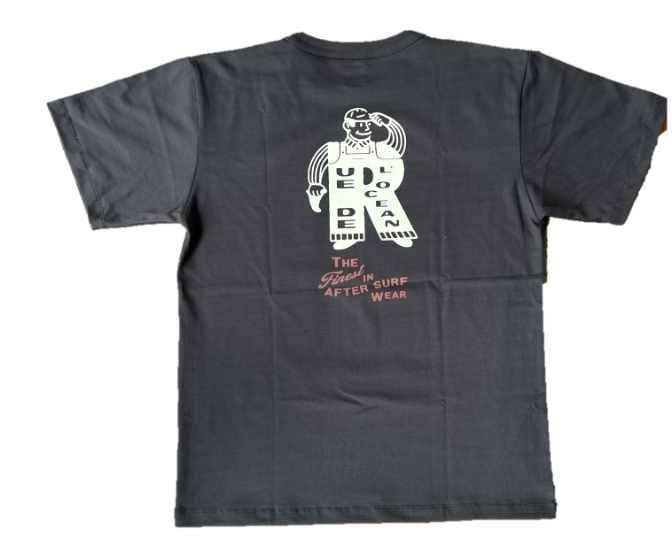 R Man Super Heavy Tee - Vintage Black