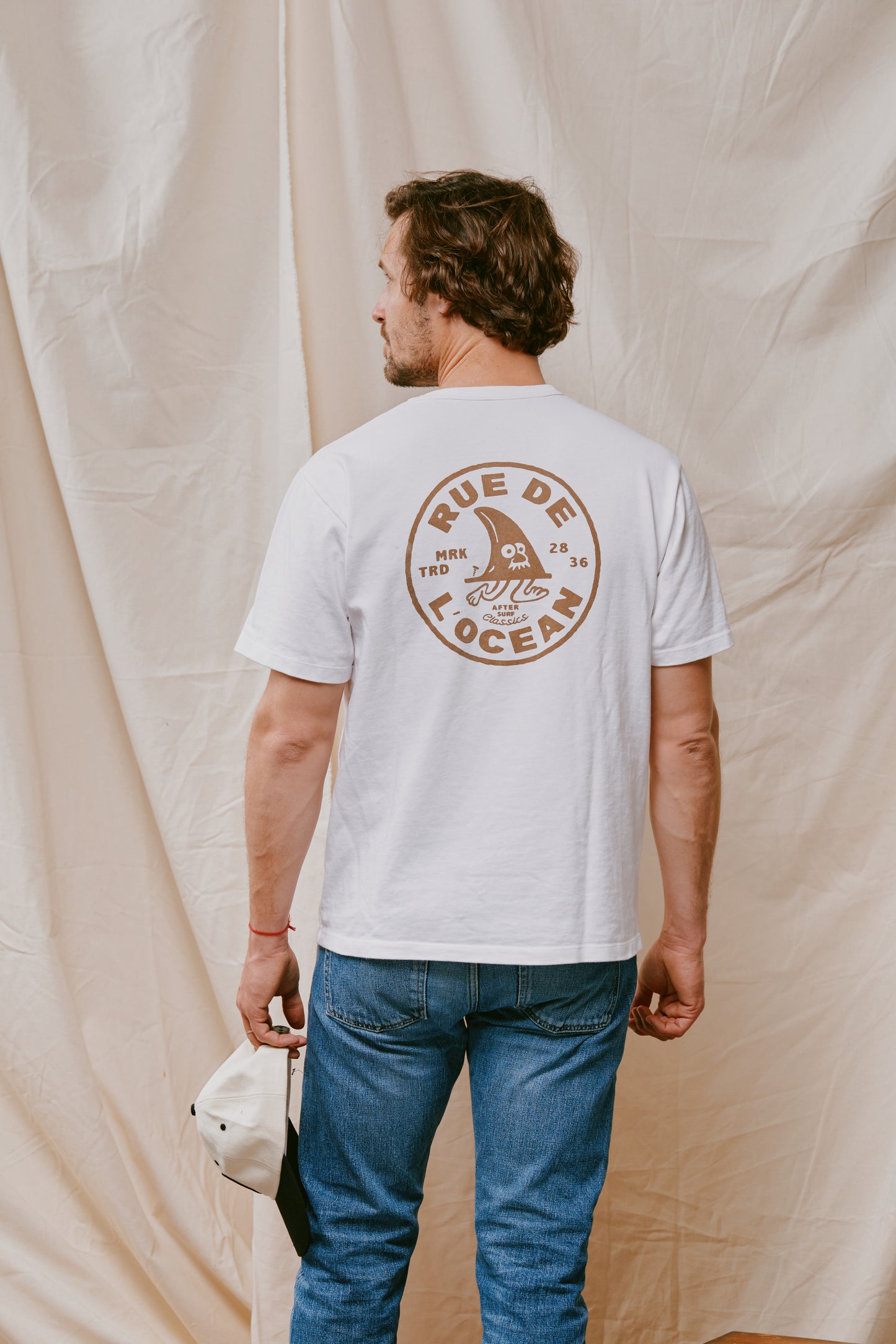 Super Heavy Fin Tee - White