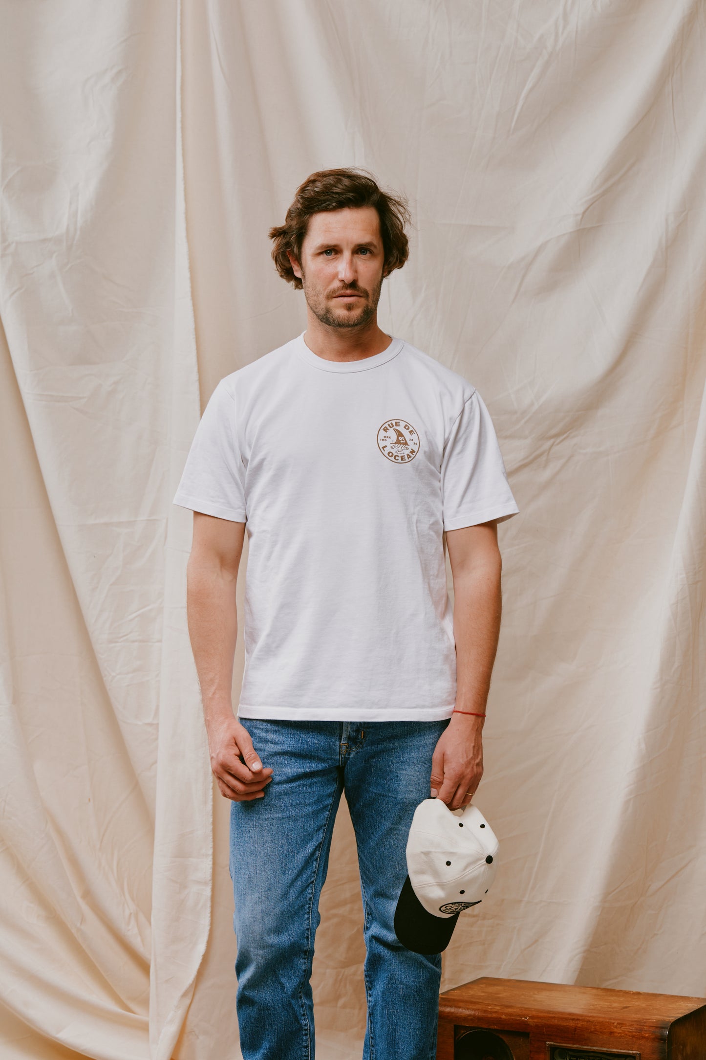 Super Heavy Fin Tee - White