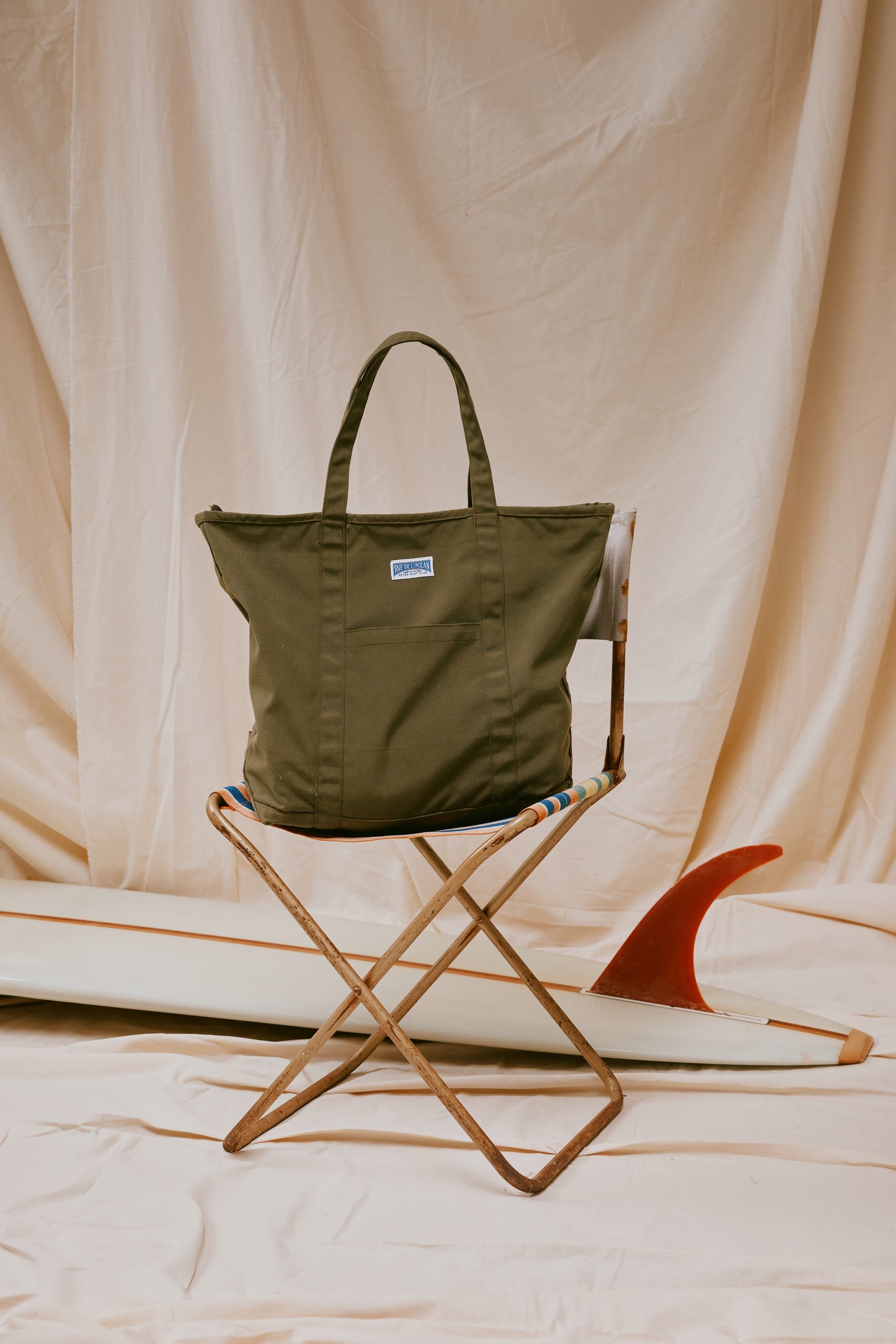 Practical Tote Bag - Army Green