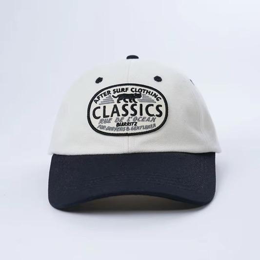 Baseball Cap - Classics - Off White & Black
