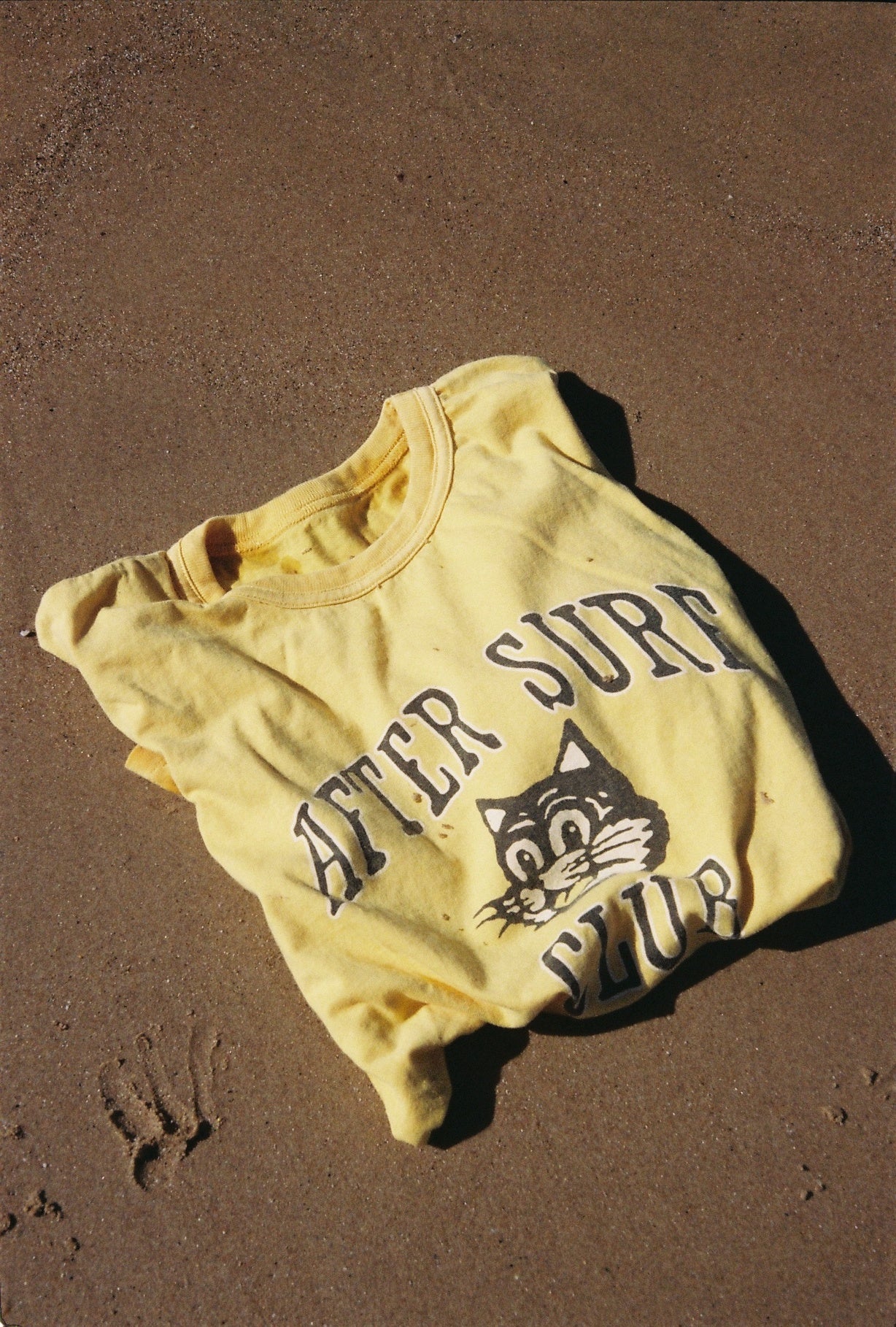 Heavy Tee - After Surf Club - Yellow - "Boxy style"