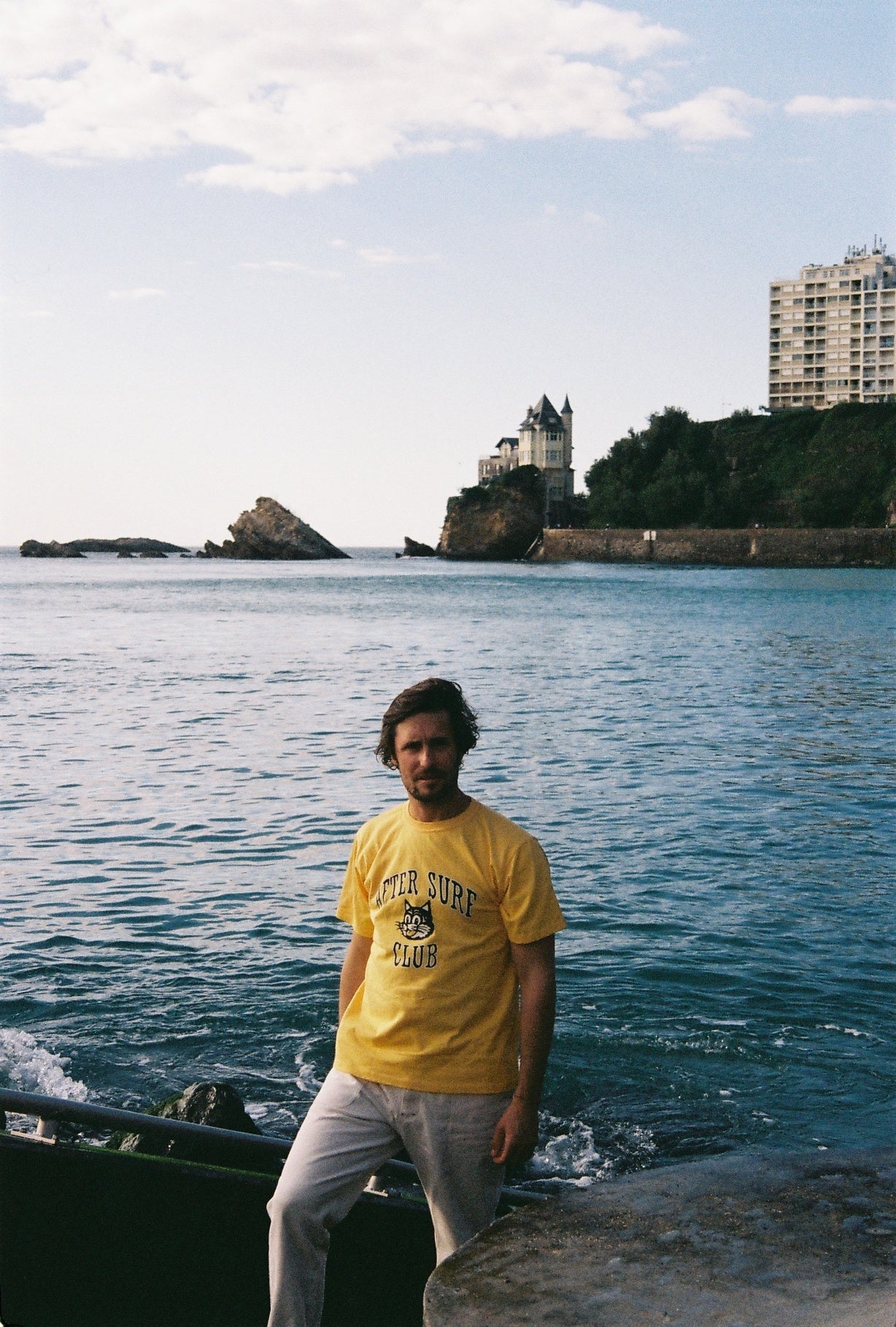 Heavy Tee - After Surf Club - Yellow - "Boxy style"