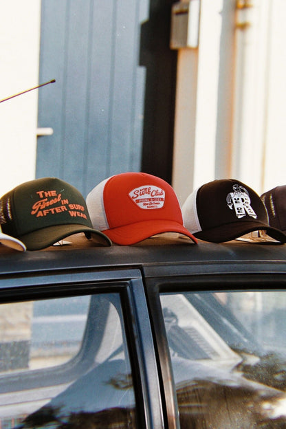 Trucker Cap - "R Man" - Black