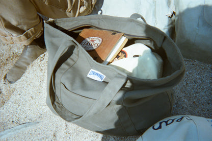 Practical Tote Bag - Army Green