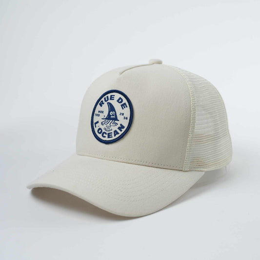 Cap - Mister Fin - Cream Trucker