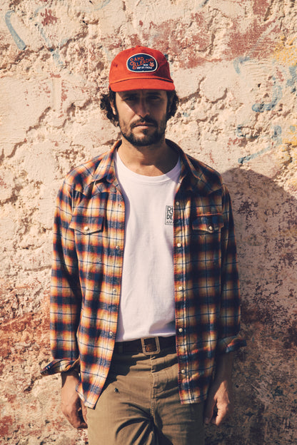 Cap Sand Bleached Red Cord