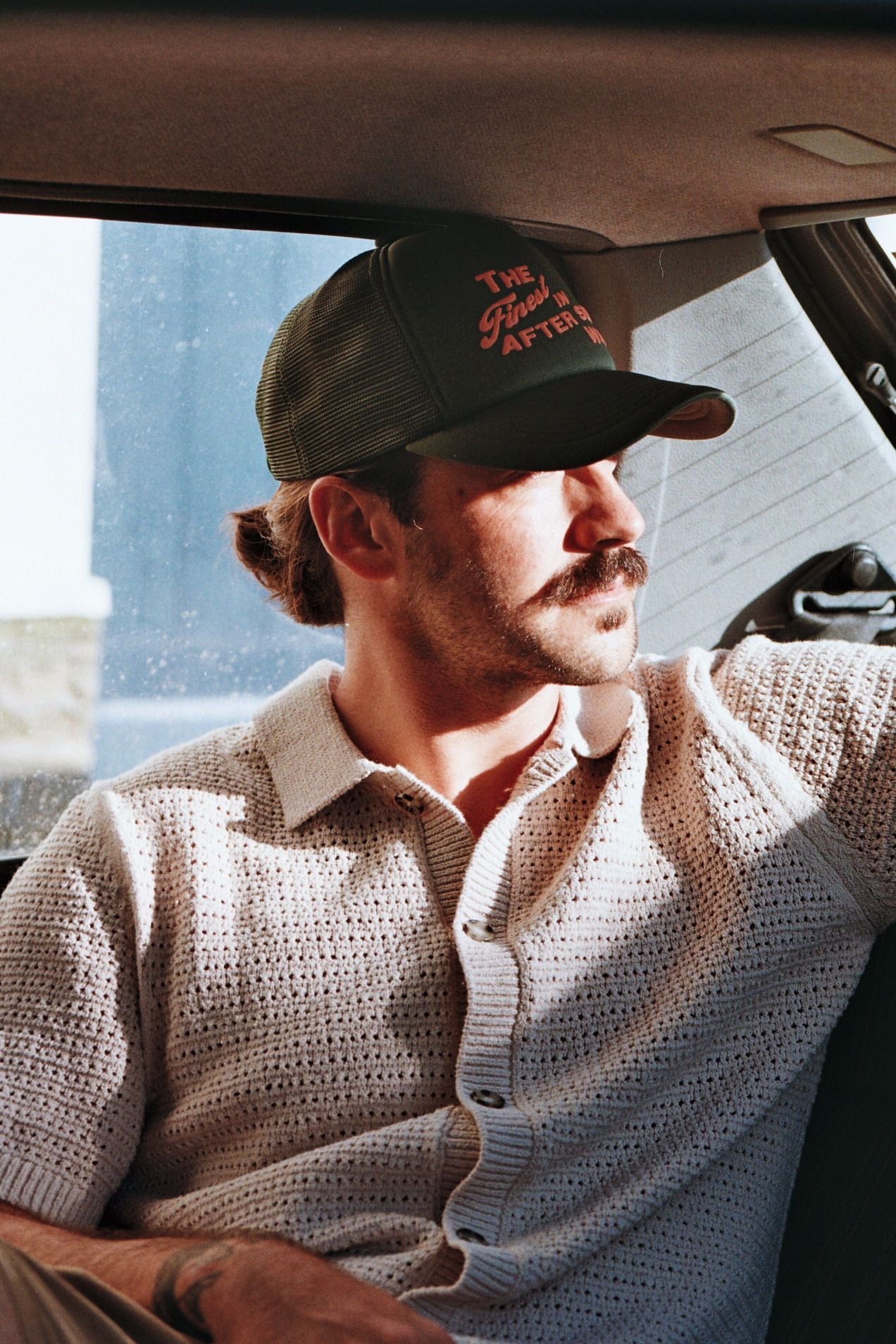 Trucker Cap - The Finest - Electric Green