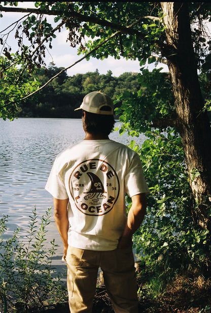 Super Heavy Fin Tee - White