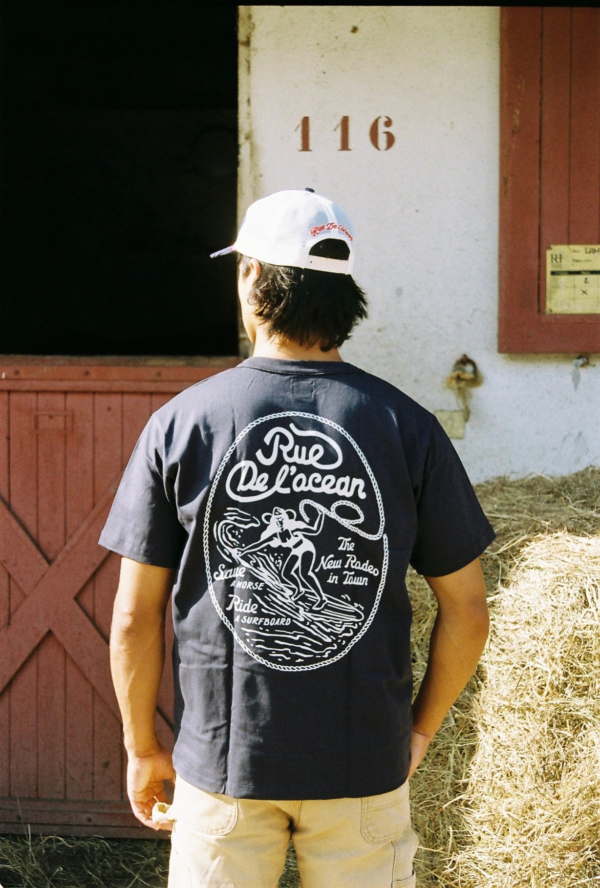 Rodeo Heavy Tee - Navy