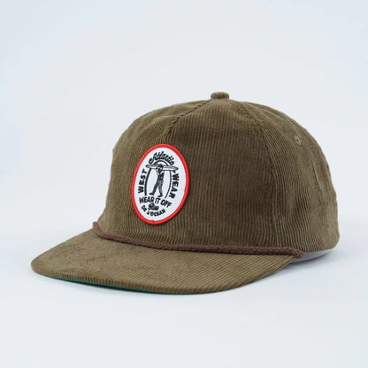 Corduroy Cap - Winter Brown