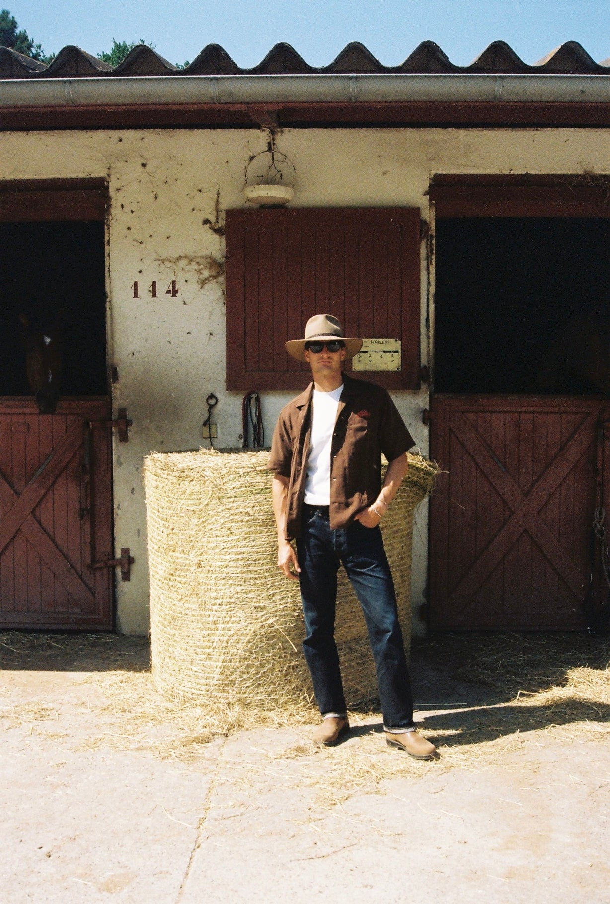 Rodeo Short Sleeve Shirt - Chocolate