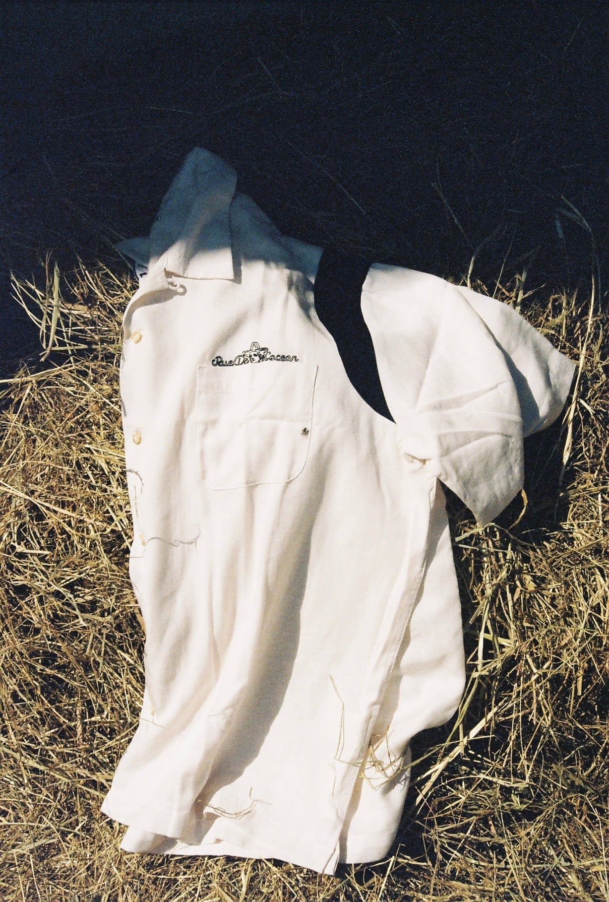 Rodeo Short Sleeve Shirt – Cream & Black