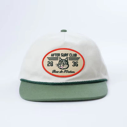 Cap - After Surf Club -Off White & Green