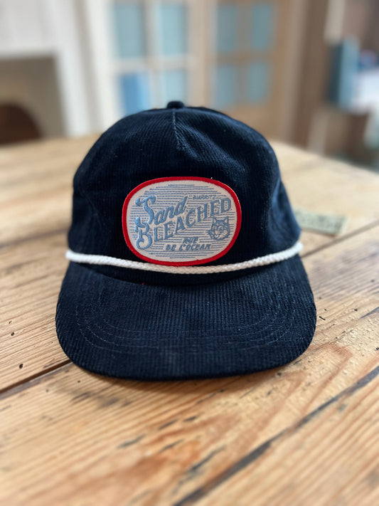 Cap - Sand Bleached - Navy Cord