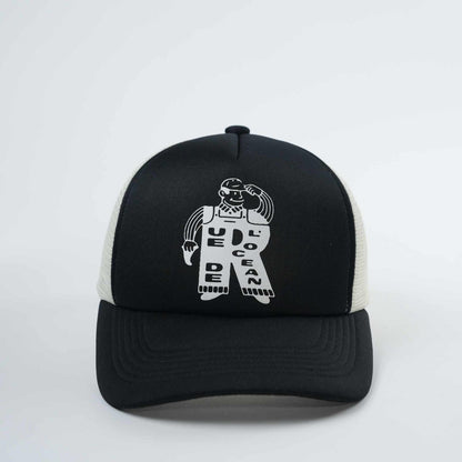 Trucker Cap - "R Man" - Black