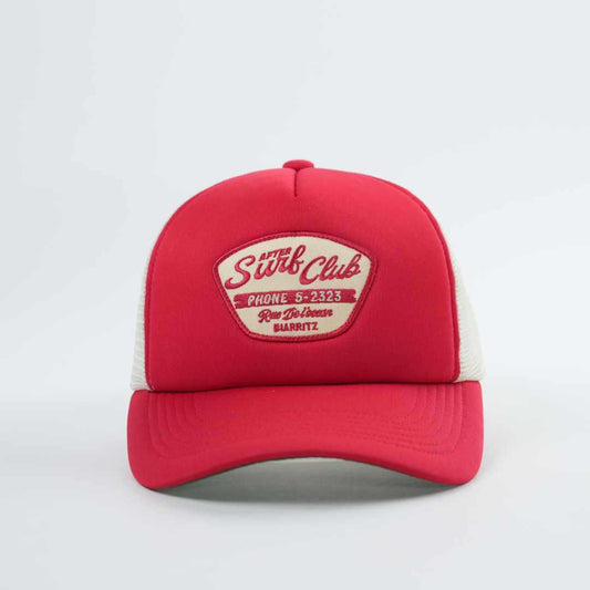 Cap - Surf Club - Electric Red Trucker
