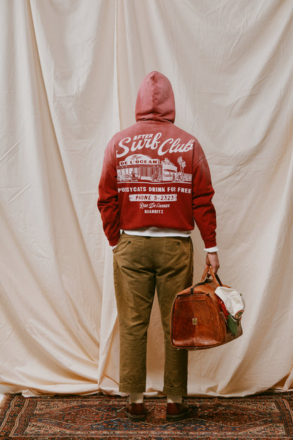 Heavyweight Hoodie - Sun-Dyed Red