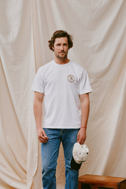 Super Heavy Fin Tee - White