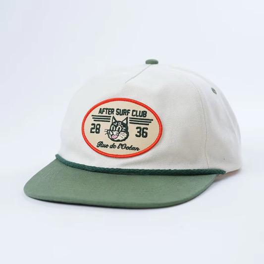 Cap - After Surf Club -Off White & Green